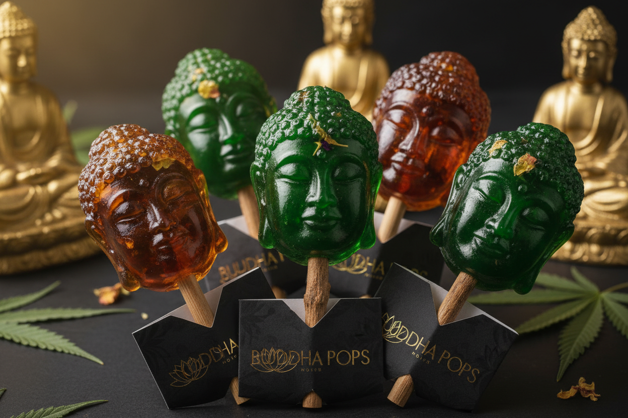 Buddha Pops - Artisanal Herbal Lollipops